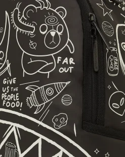 GLOW THE SPACE BACKPACK (GLOW IN THE DARK EFFECT)