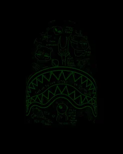 GLOW THE SPACE BACKPACK (GLOW IN THE DARK EFFECT)