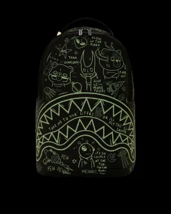 GLOW THE SPACE BACKPACK (GLOW IN THE DARK EFFECT)