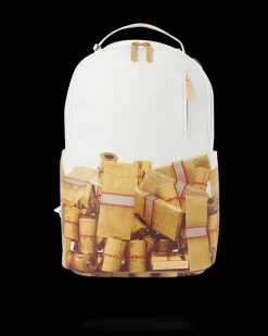 GOLD MONEY BRICKS DLXV BACKPACK