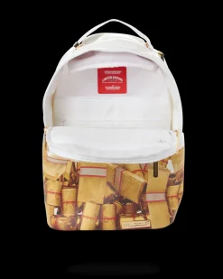 GOLD MONEY BRICKS DLXV BACKPACK