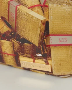 GOLD MONEY BRICKS DLXV BACKPACK