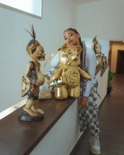 GOLD RUSH MONEYBEAR TEDDYBEAR BACKPACK