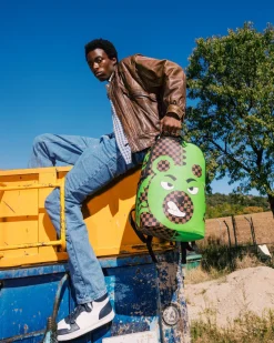 GREEN MONEY BEAR DLXSV BACKPACK