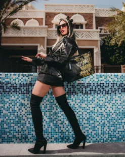 HALF GRAFF GLIDE TOTE