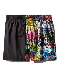 HALF GRAFF SHOTO SWIM TRUNKS