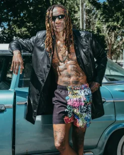 HALF GRAFF SHOTO SWIM TRUNKS