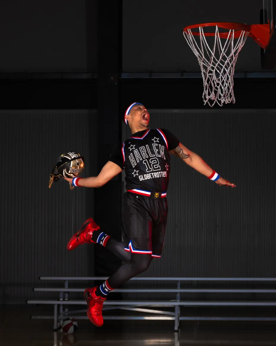HARLEM GLOBETROTTERS BASKETBALL BAG