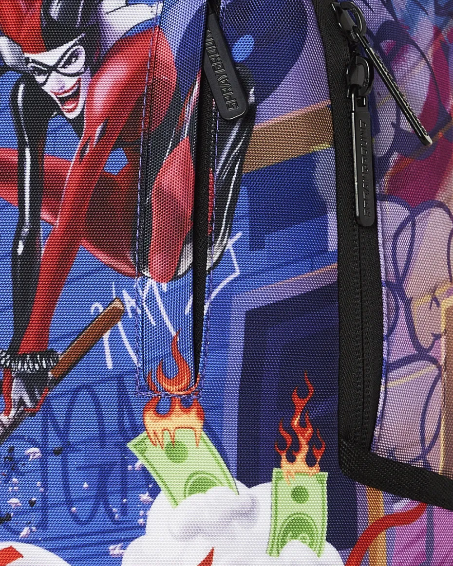 HARLEY QUINN SMASH SMASH DLXSR BACKPACK
