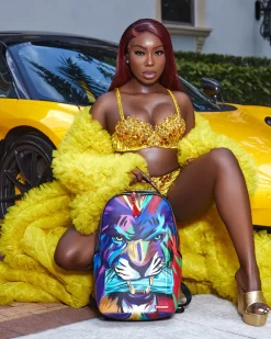 HEAR MY ROAR A.i.6 SANDFLOWER COLLAB BACKPACK (DLXV)