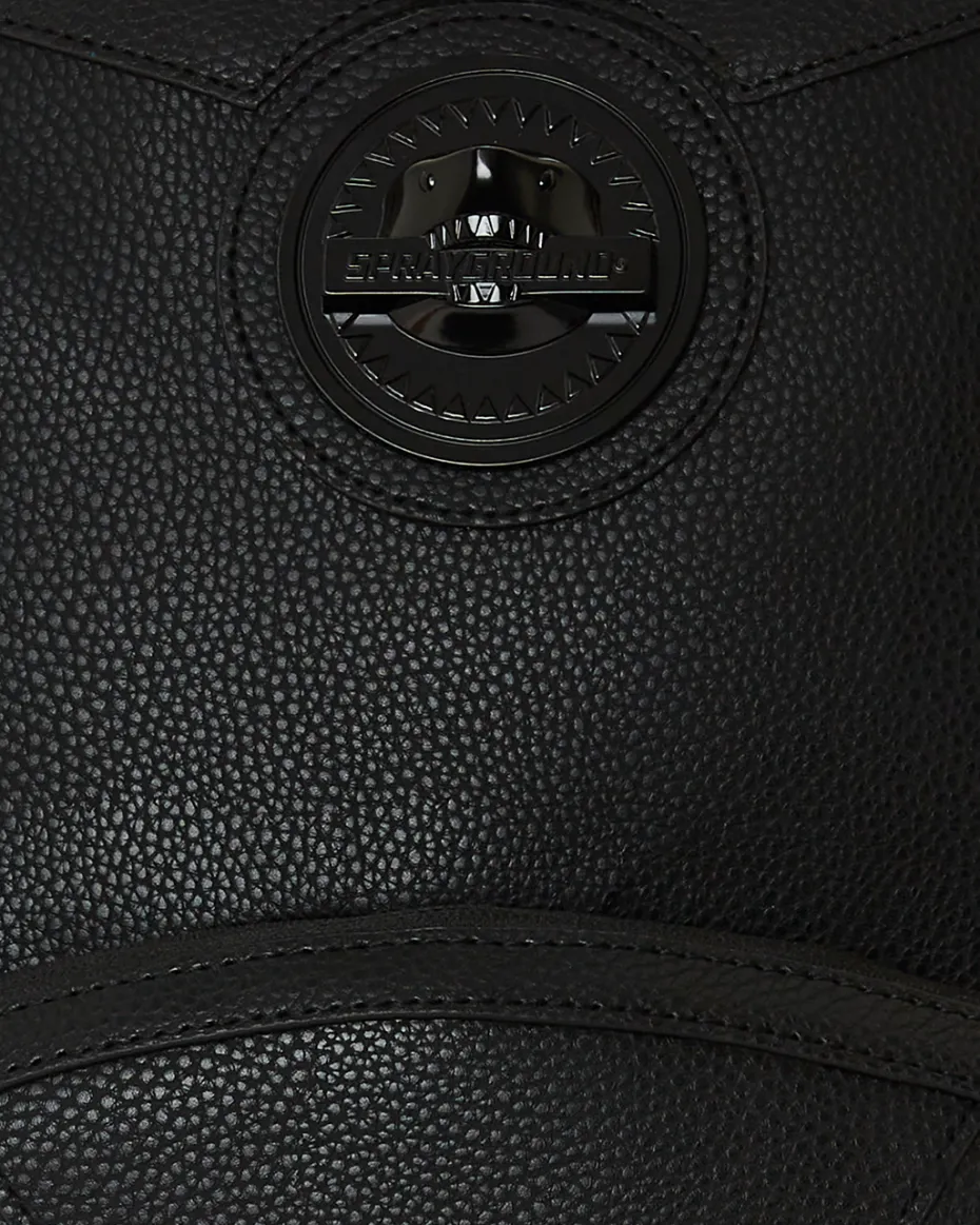 HEAVY METAL SHARK BLACK BACKPACK (DLXV)