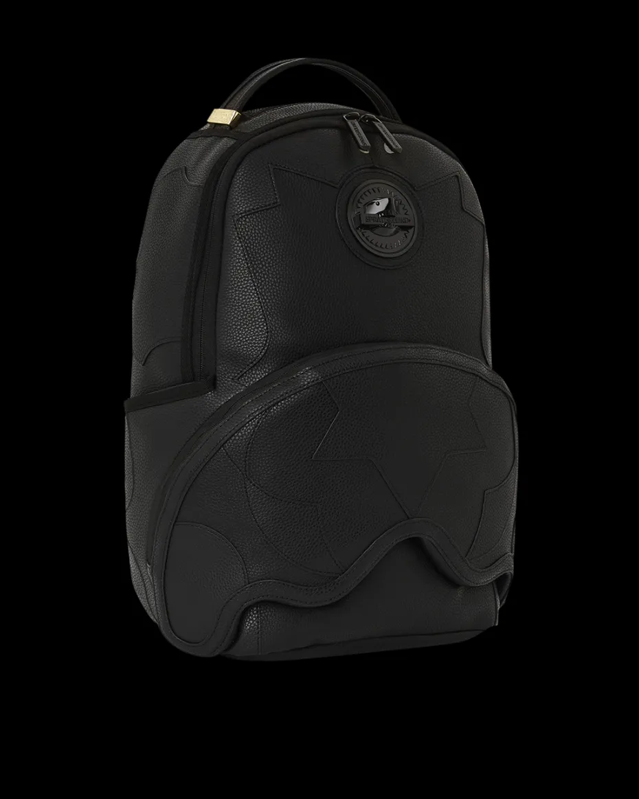 HEAVY METAL SHARK BLACK BACKPACK (DLXV)