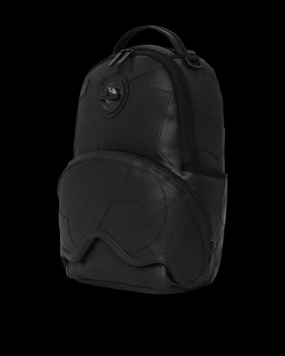 HEAVY METAL SHARK BLACK BACKPACK (DLXV)