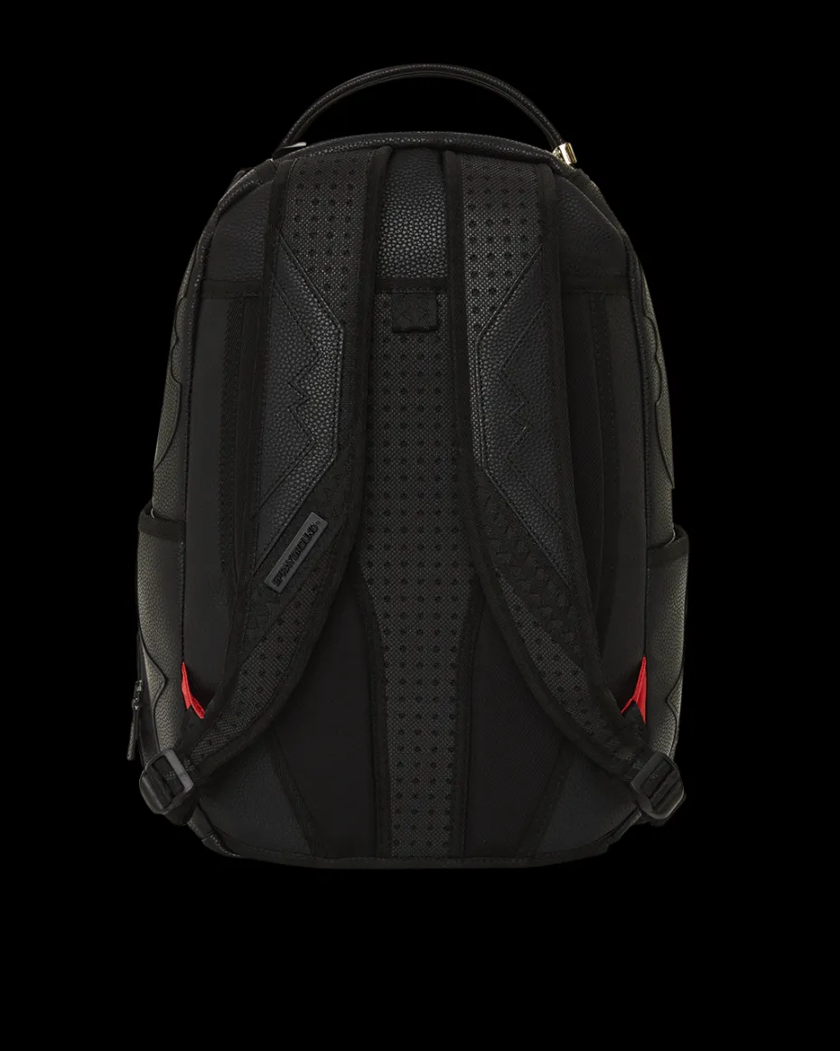 HEAVY METAL SHARK BLACK BACKPACK (DLXV)