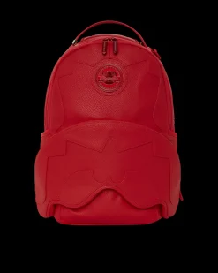 HEAVY METAL SHARK RED BACKPACK (DLXV)