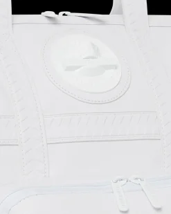 HEAVY METAL SHARK WHITE OUT BIZ TOP OPENER BACKPACK