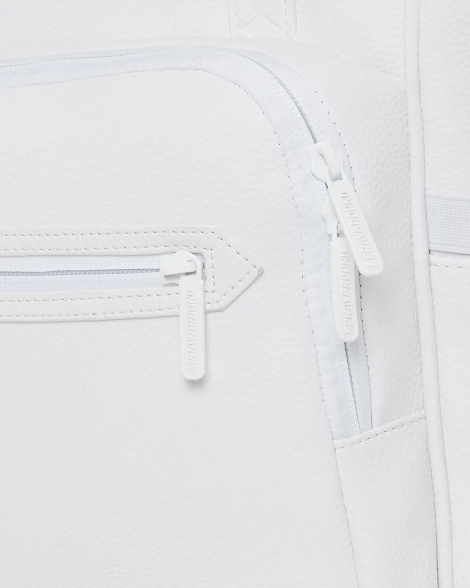 HEAVY METAL SHARK WHITE OUT BIZ TOP OPENER BACKPACK