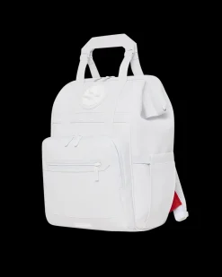 HEAVY METAL SHARK WHITE OUT BIZ TOP OPENER BACKPACK