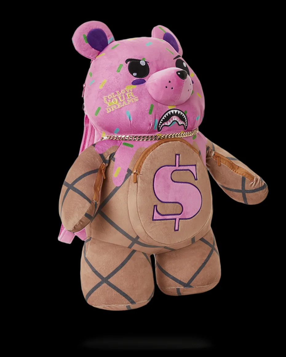 I SCREAM MONEYBEAR TEDDYBEAR BACKPACK