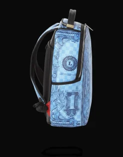IN GOD WE TRUST BLUE BACKPACK (ONE OF ONE)