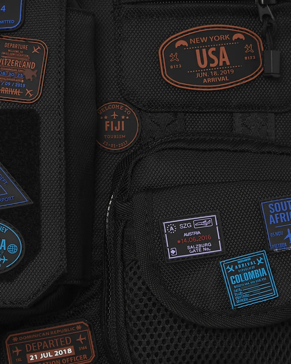 JAMES FIRST CLASS I GOT THESE STAMPS BACKPACK