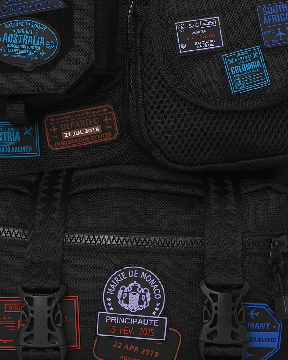 JAMES FIRST CLASS I GOT THESE STAMPS BACKPACK