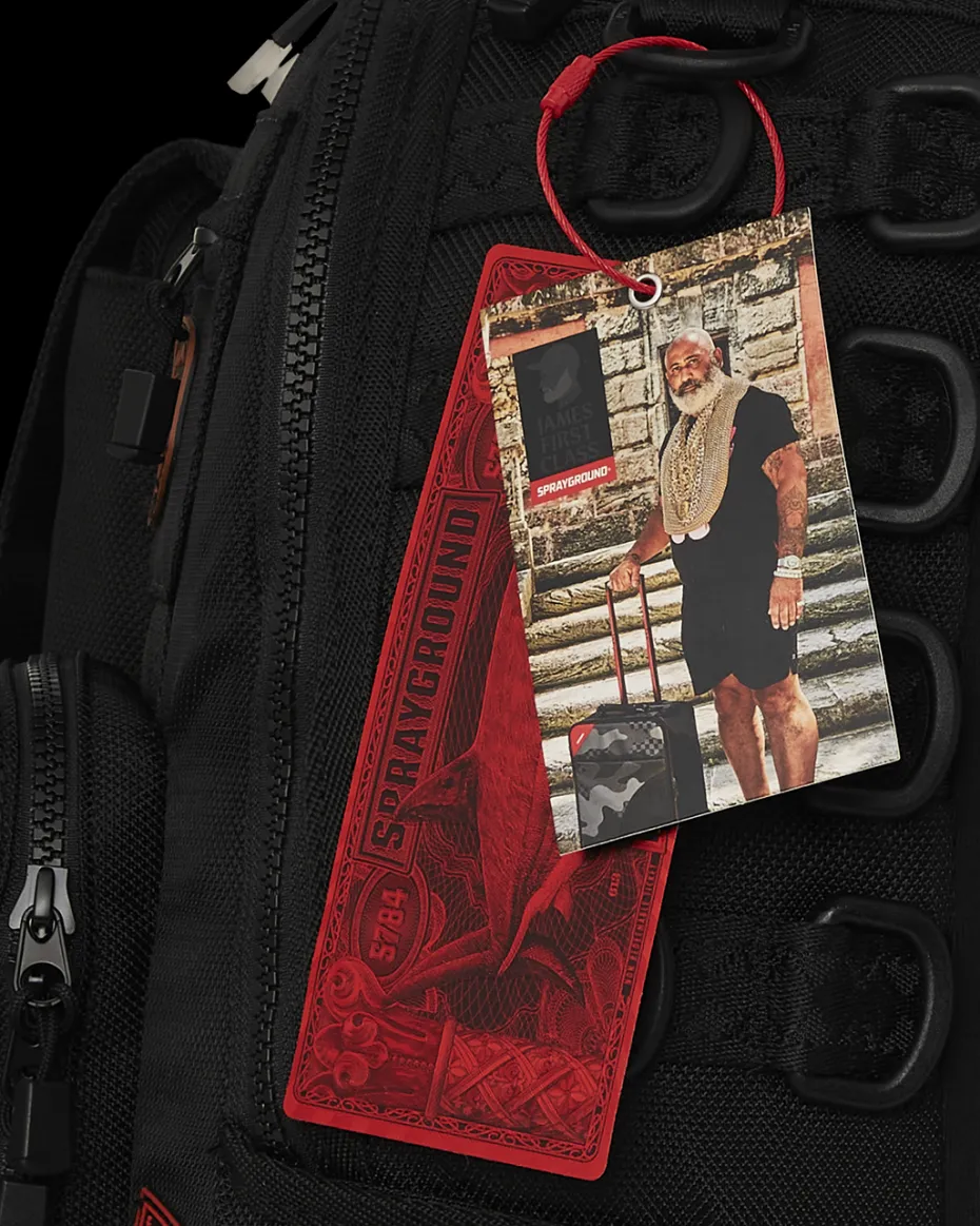 JAMES FIRST CLASS I GOT THESE STAMPS BACKPACK