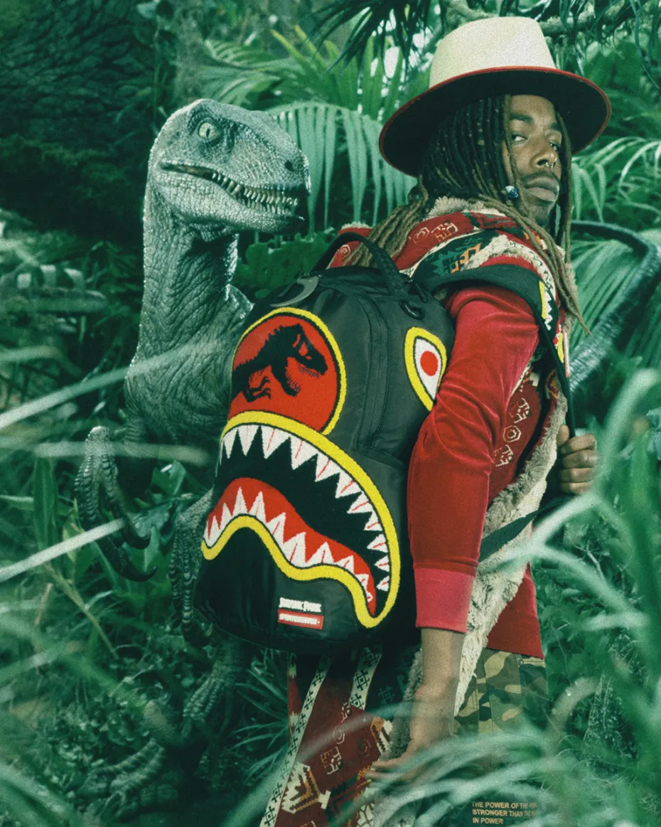 JURASSIC PARK SHARK "CHENILLE SHARK" BACKPACK (DLXR)