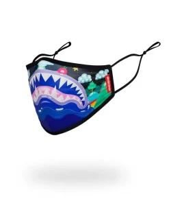 KIDS FORM FITTING MASK: ASTRO BUBBLE