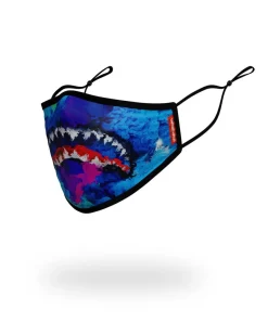 KIDS FORM FITTING MASK: COLOR DRIP