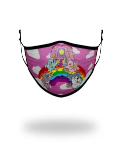 KIDS FORM FITTING MASK: RAINBOW BOUNCE