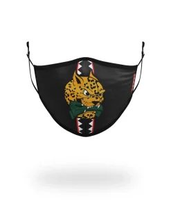 KIDS FORM FITTING MASK: SPUCCI LEOPARD