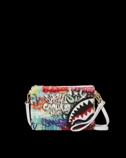 LE MONDE DES GRAFFITIS CROSSOVER CLUTCH