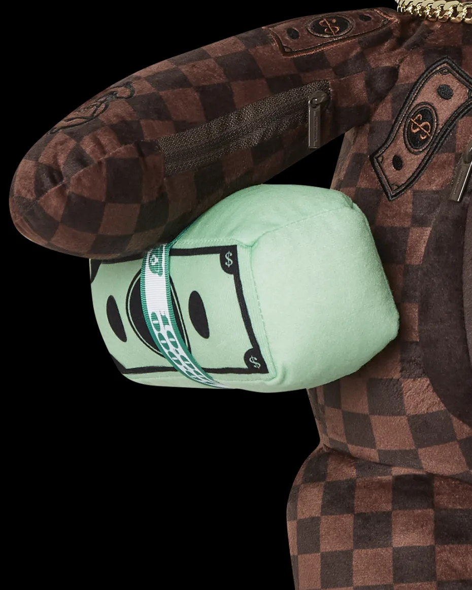 LENTICULAR EFFECTS MONEYBEAR TEDDYBEAR BACKPACK
