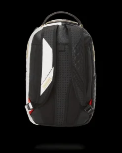 LEVELED UP SPLIT QUILT SHARK BACKPACK (DLXV)