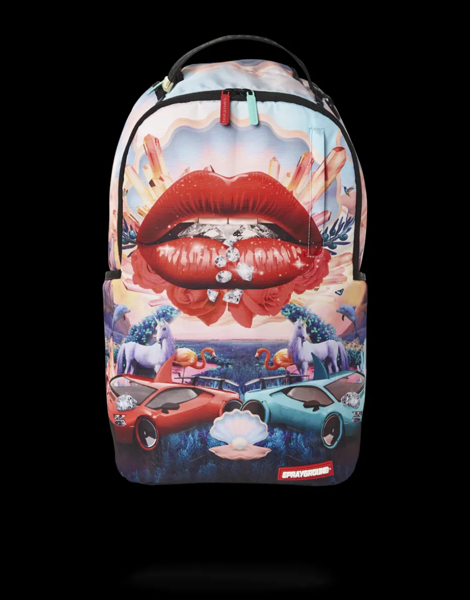 LIPS AND FAMOUS BACKPACK