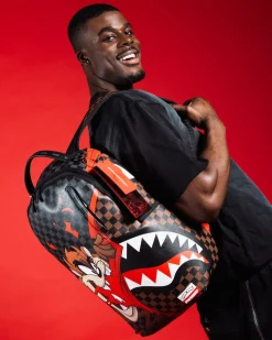 LOONEY TUNES TAZ TEAR UP DLXSV BACKPACK