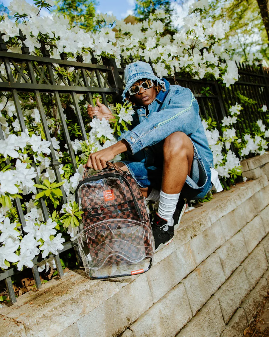 LOUD AND CLEAR - CLEAR DLX BACKPACK