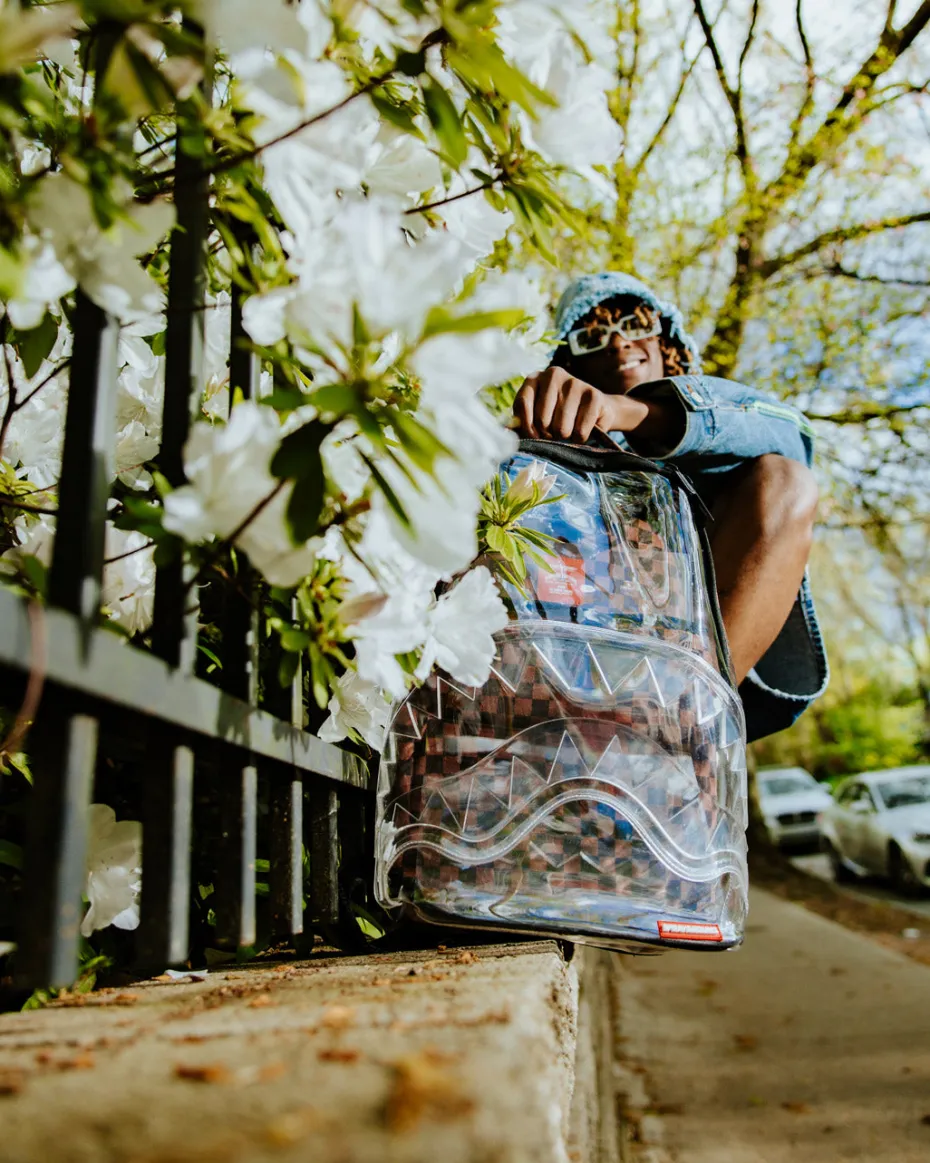 LOUD AND CLEAR - CLEAR DLX BACKPACK