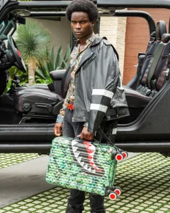 MAMA I MADE IT SHARKNAUTICS HARDSHELL CARRY-ON LUGGAGE