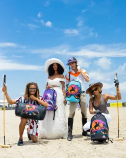 MIAMI BEACH POLO COLLAB BACKPACK (DLXV-BLACK)