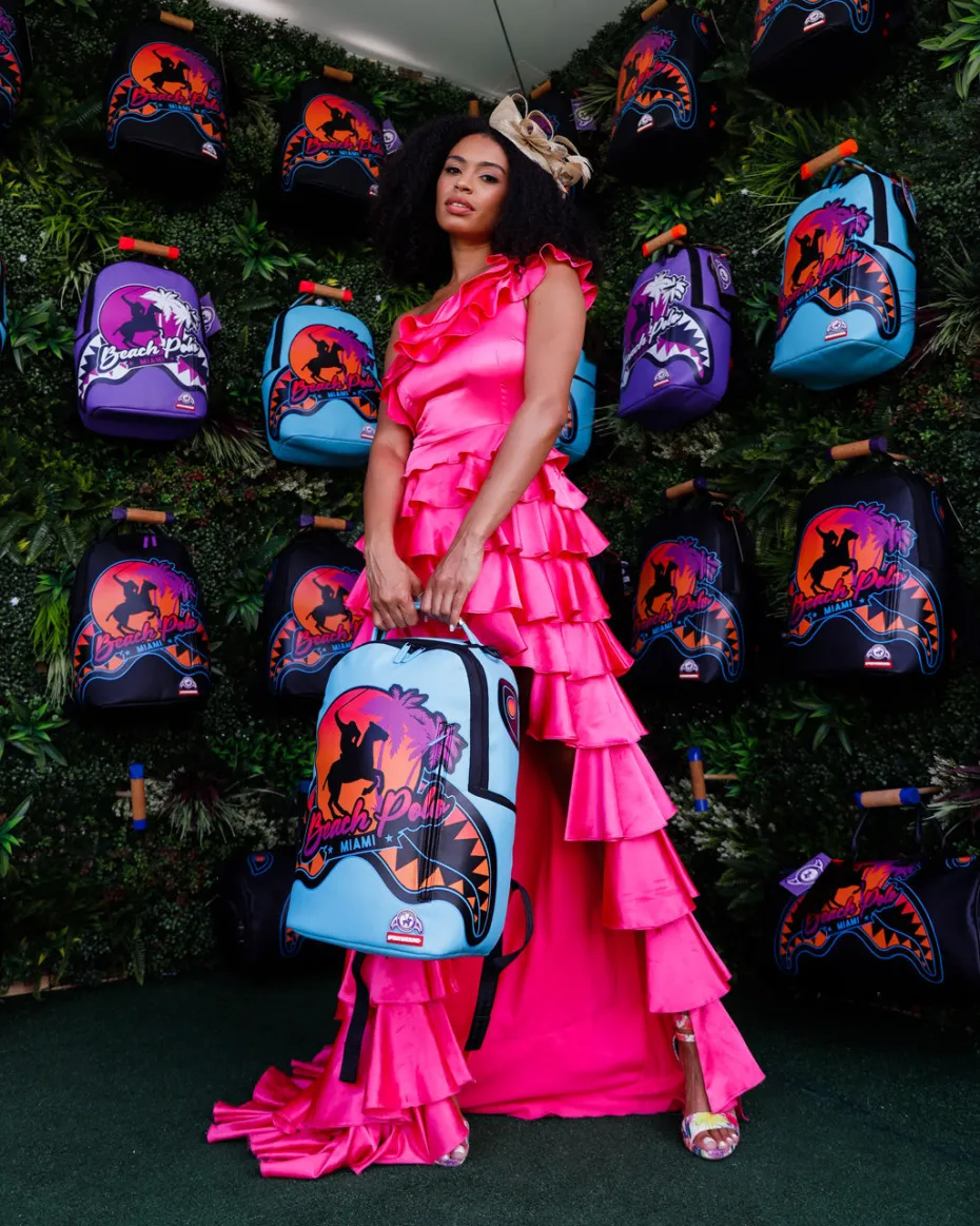 MIAMI BEACH POLO COLLAB BACKPACK (DLXV-SKY)