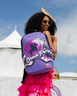 MIAMI BEACH POLO COLLAB BACKPACK (DLXV-PURPLE)