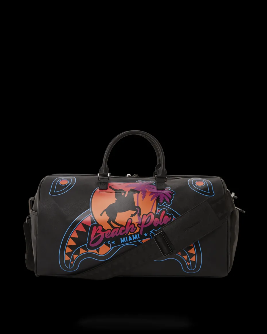 MIAMI BEACH POLO COLLAB DUFFLE (BLACK)