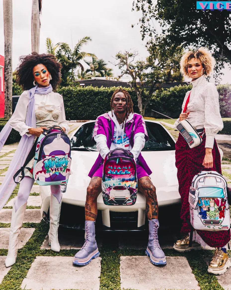 MIAMI VICE SOUTH BEACH BACKPACK (DLXV)