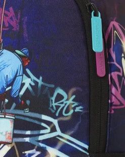 MIDNIGHT GRAFFITI ARTISTS MINI BACKPACK