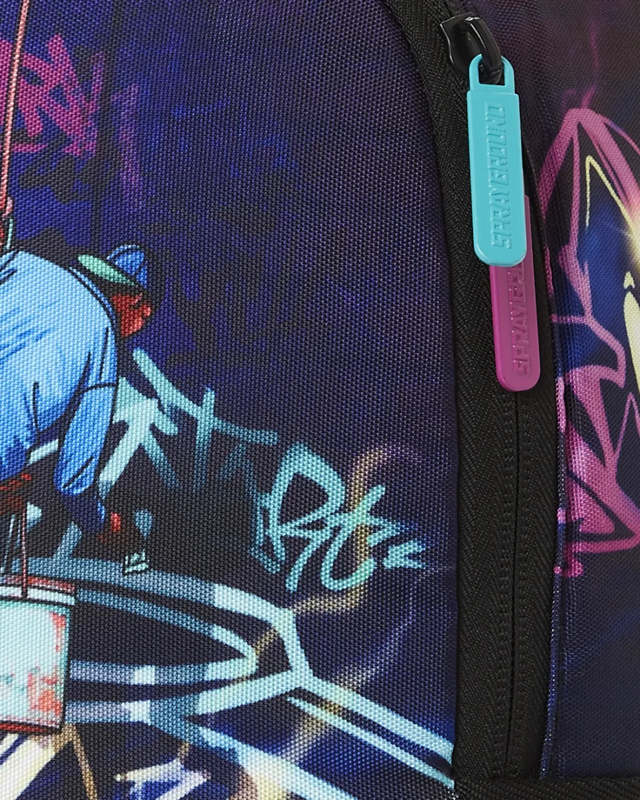 MIDNIGHT GRAFFITI ARTISTS MINI BACKPACK