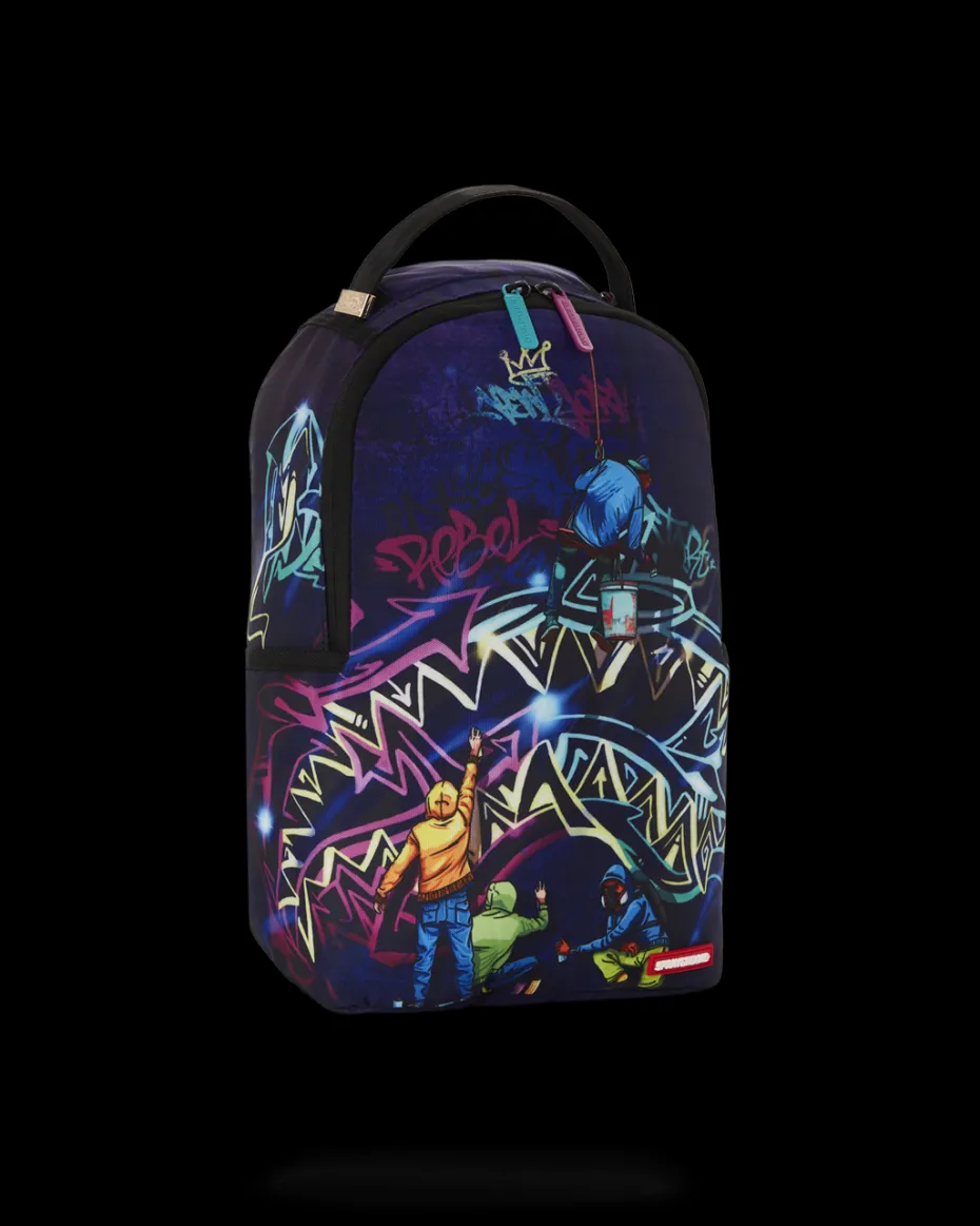 MIDNIGHT GRAFFITI ARTISTS MINI BACKPACK