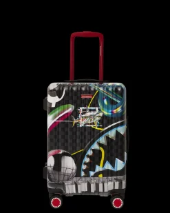 MIND TRIP SHARK DOSE SHARKNAUTICS HARDSHELL CARRY-ON LUGGAGE