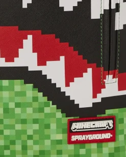 MINECRAFT CREEPER SHARK BACKPACK